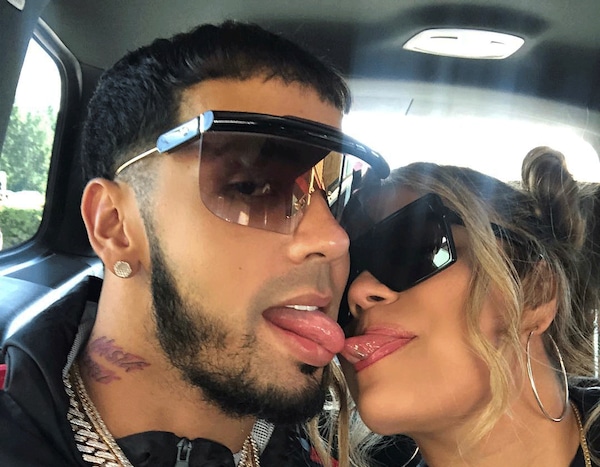 Tongue Tied from Anuel AA & Karol G's Cutest Couple Moments | E! News UK